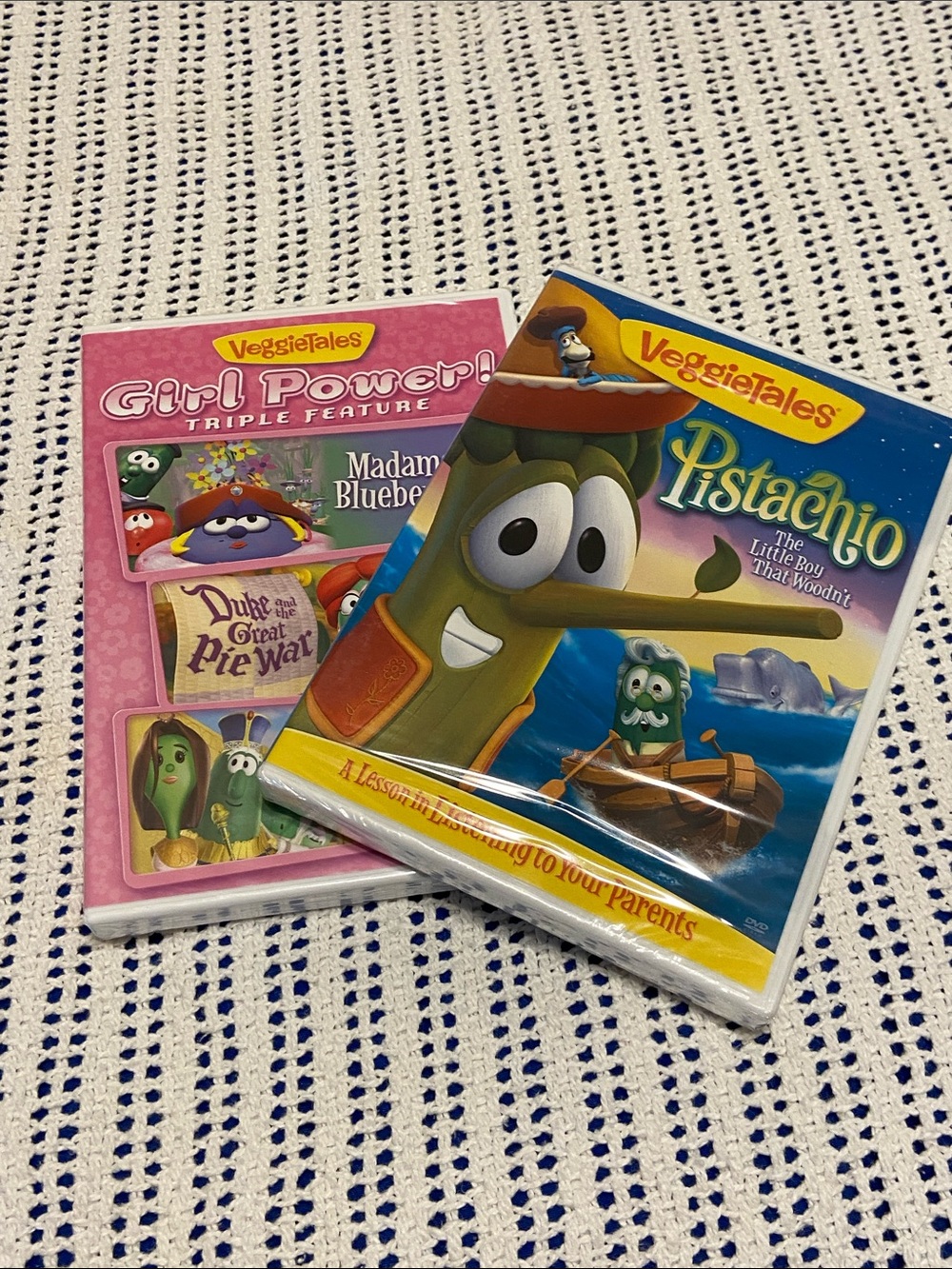 VeggieTales Set Of 4 DVD’s 2 Brand New 2 Open Different Titles Collectibles - Picture 9 of 10